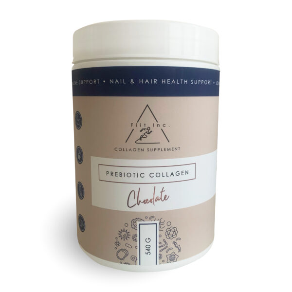 chocolate collagen prebiotic supplement